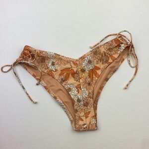 NWT J. Crew | Hipster Curved Waist Cheeky Floral Bikini Bottom S